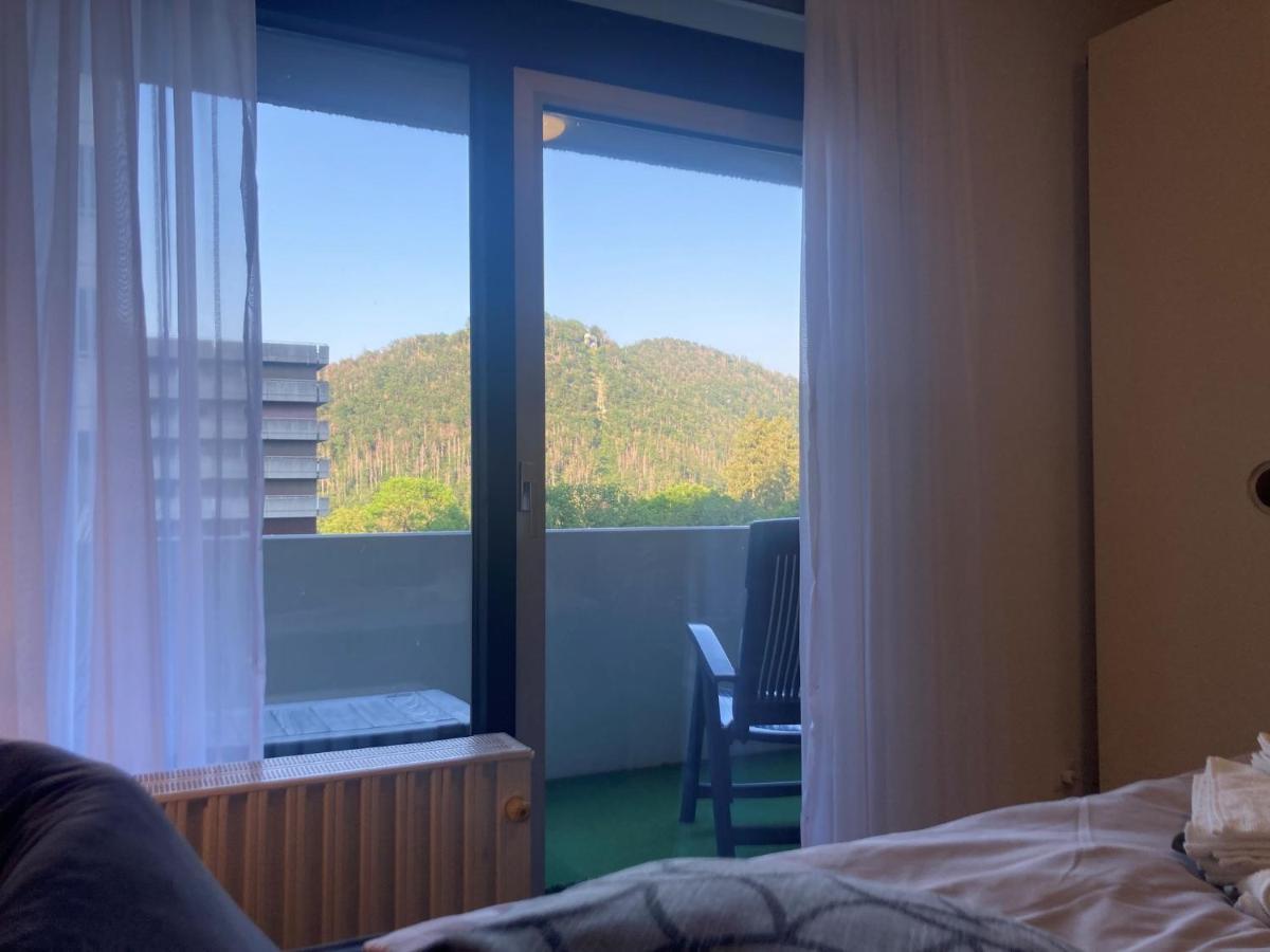Das Kauzennest Apartment บัดฮาร์ซบวร์ก ภายนอก รูปภาพ